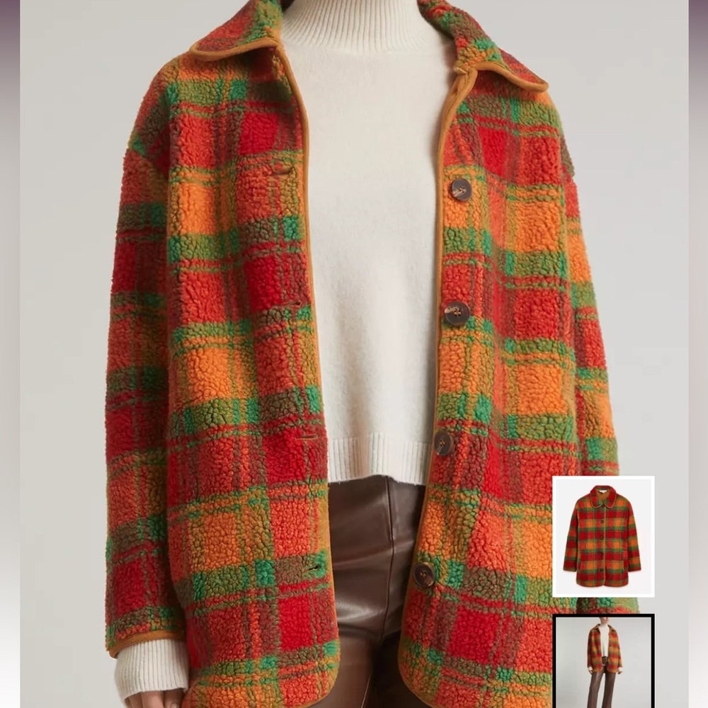 Lisa Says Gah Jesse Sherpa Jacket